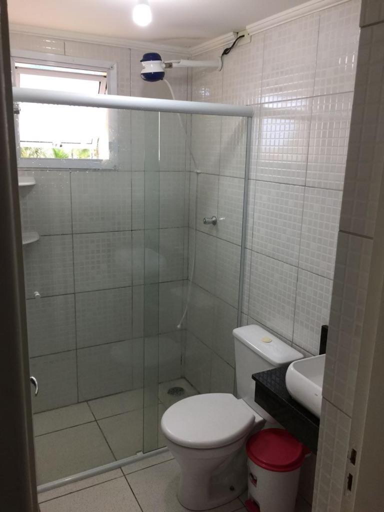 까라과따뚜바 Vista Lateral Mar Massaguacu 아파트 외부 사진