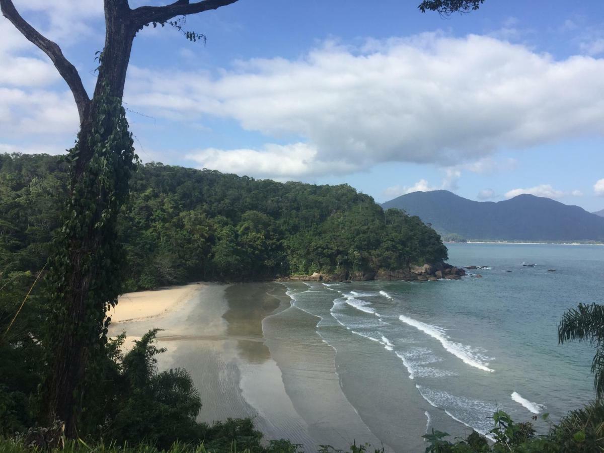 까라과따뚜바 Vista Lateral Mar Massaguacu 아파트 외부 사진